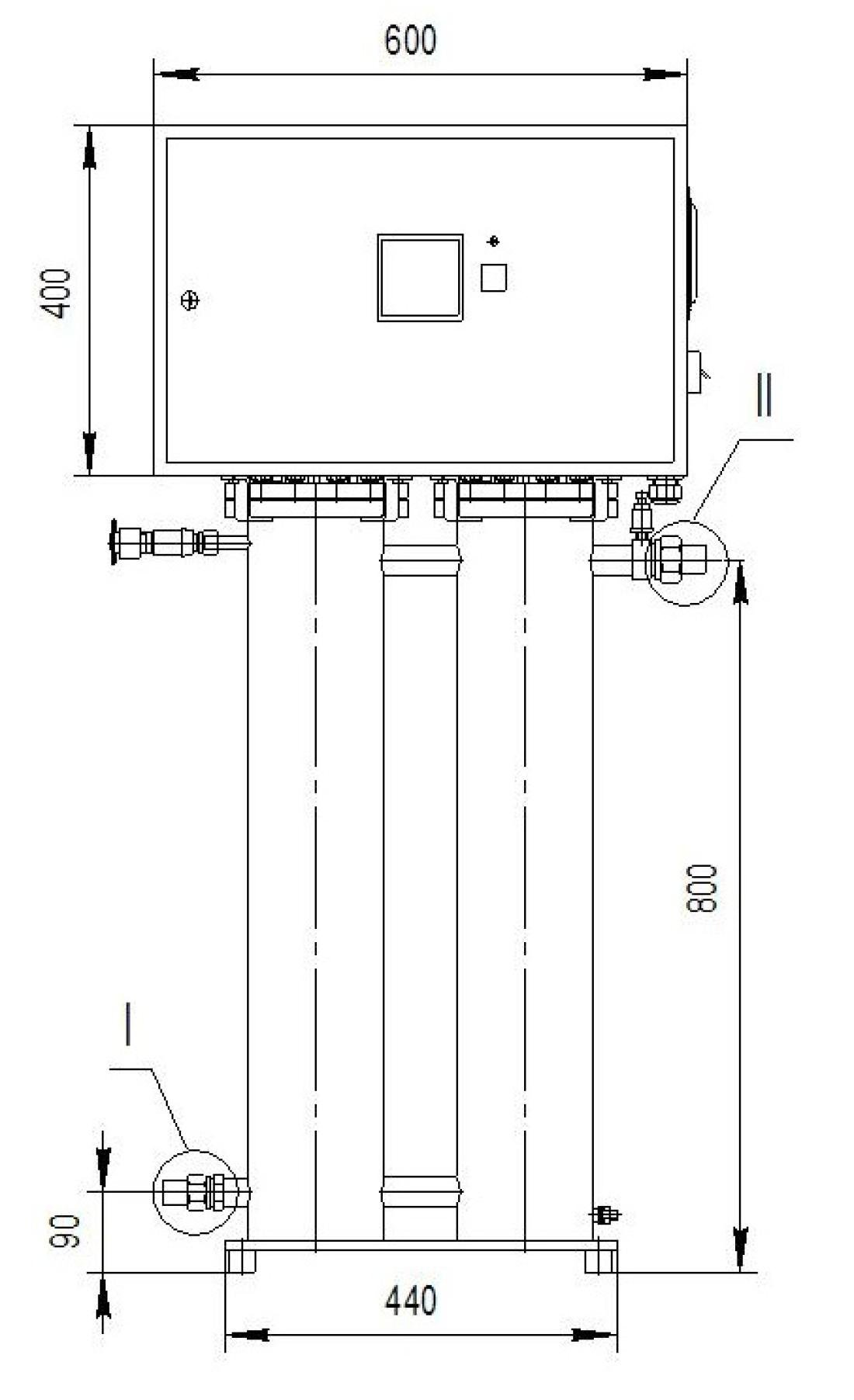 Газификатор АГТ 55-226/500
