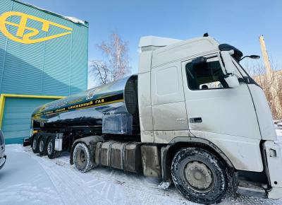 ООО «АвтоГазТранс» произвело отгрузку полуприцепа-цистерны ЦЖУ-18,0-2,0 со встроенной холодильной системой АГТ 26Ф в Республику Туркменистан.