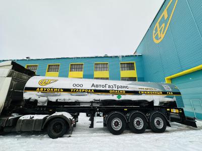 Отгрузка Полуприцеп-цистерны ЦЖУ-18,0-2,0 в Республику Грузия, г. Тбилиси