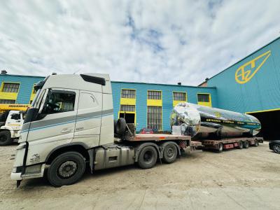 Shipment of a special design liquid CO2 storage tank RDKh-50.0-2.0 to the largest petrochemical company in Russia — PJSC SIBUR